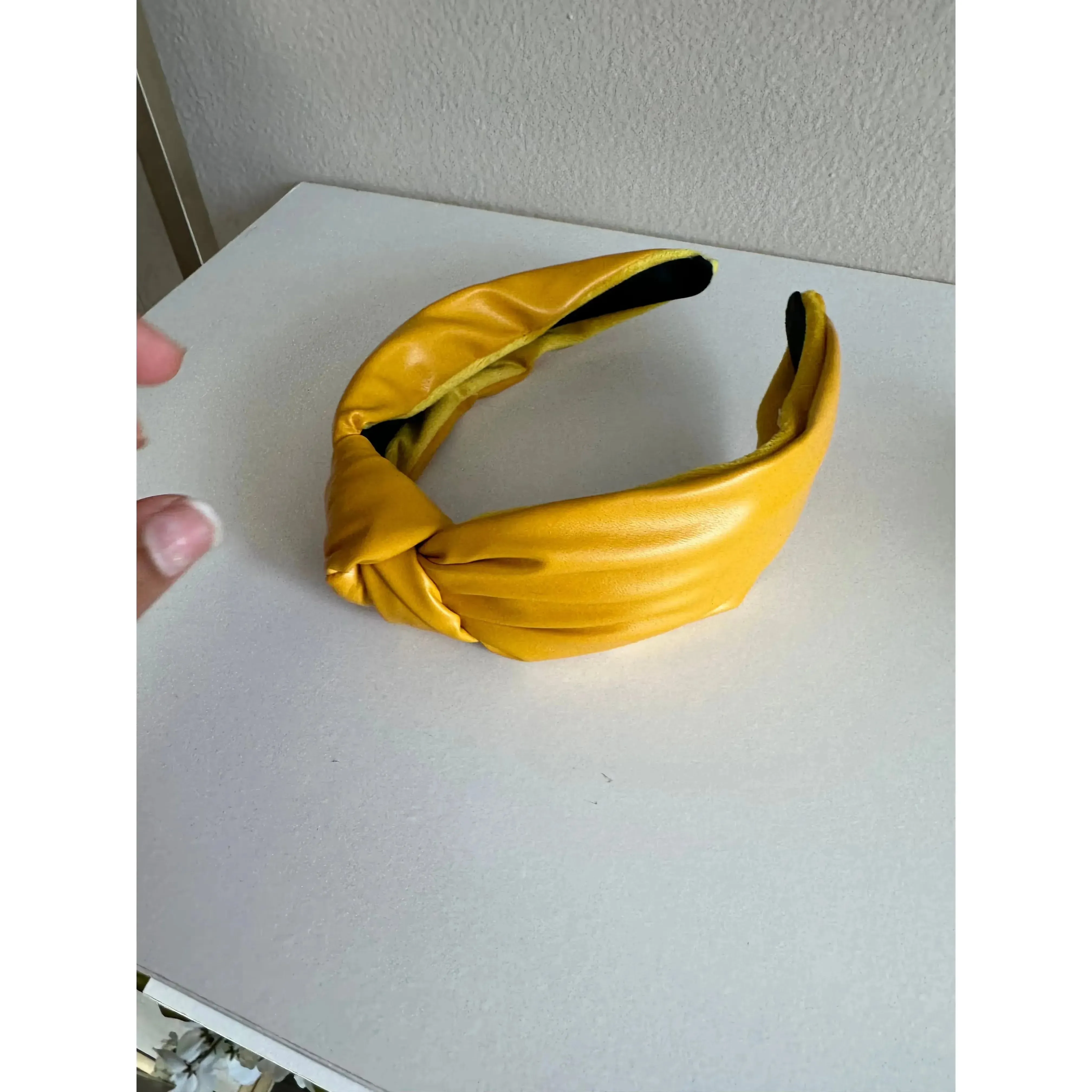 Yellow headband